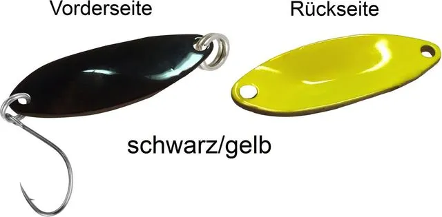 FTM Tango Spoon 1.8g Schwarz/Gelb