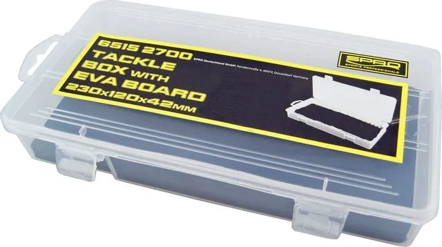 Spro Tackle Box 23x12x4.2cm 12 Compartments EVA