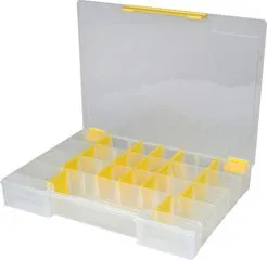 Spro TBX Tackle Box 50L 35x25x5cm Clear Plastic