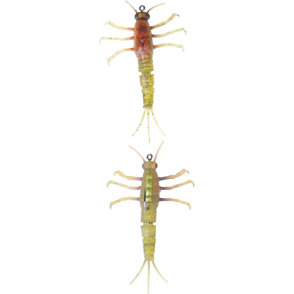 Savage Gear 3D TPE Mayfly Nymph Softbaits 5cm 2.5g Olive