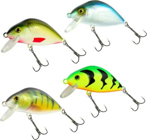 Seika Pro Wobbler Kamakura Köder-Set 4pcs 6cm 12.8g 0.5–1.5m