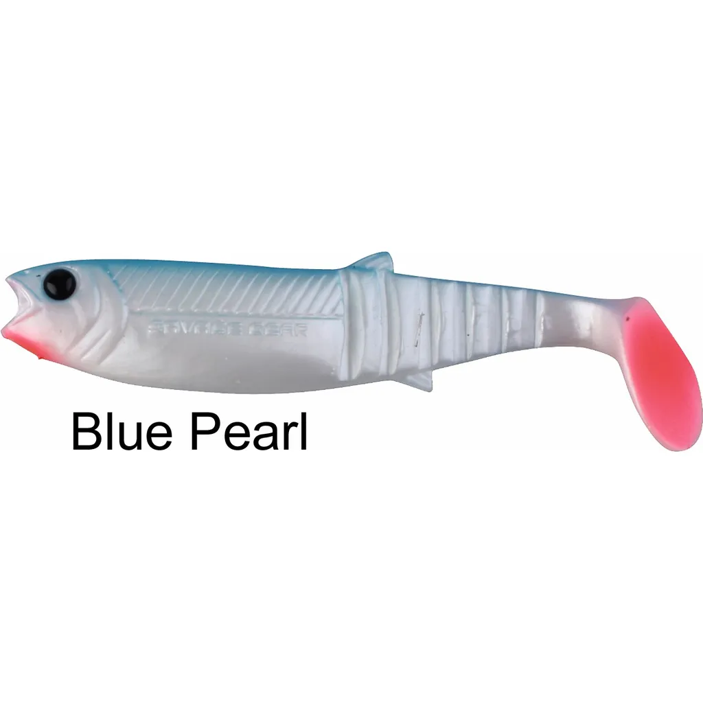 Savage Gear Cannibal Shads Gummifische 8cm 5g Blue Pearl