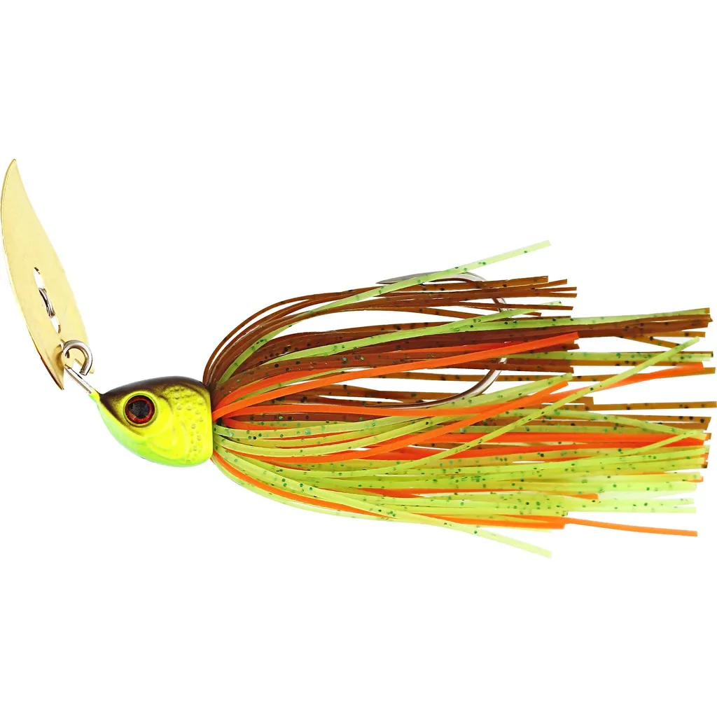 Westin Bladebite V2 Tungsten Bladed Jig 7g Brown Chartreuse
