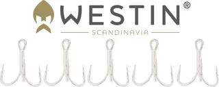 Westin W-Treble 4X-TN Hooks #2/0 5pcs