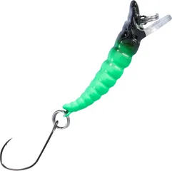 Balzer Mr Maggot Wobbler 3.5cm 3g Leuchtgrün UV