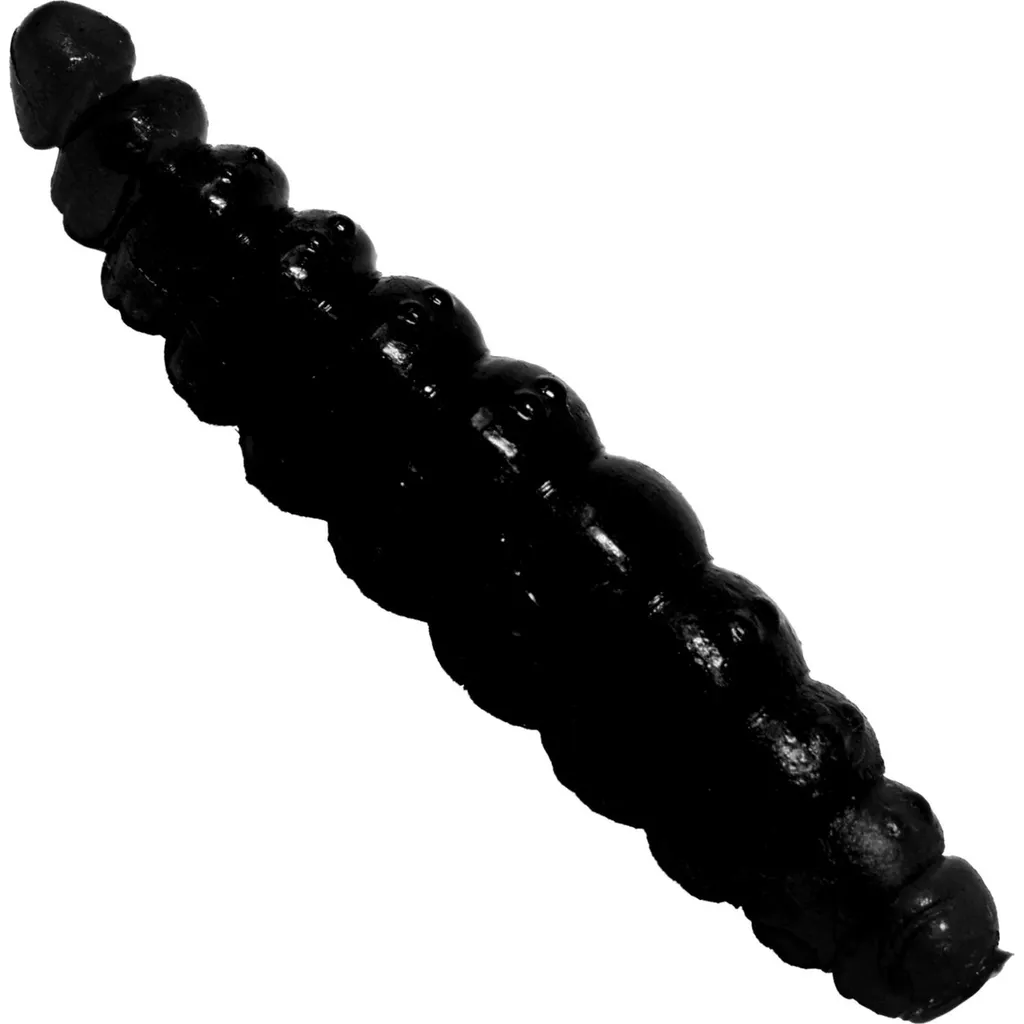 FTM Omura Baits Larvy Käse Gummiköder 3.5cm Schwarz