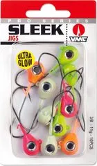VMC 7158 Sleek Jig 10.5g 2/0 Assorted Glow