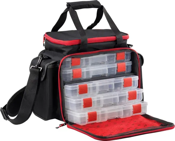 Abu Garcia Large Lure Bag 38x23x30cm 7compartments 100% Polyester Waterproof