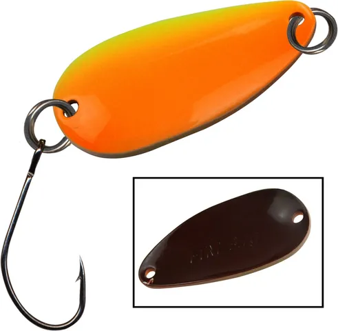 FTM Spoon Bee 3.1cm 3.7g Gelb-Orange/Braun