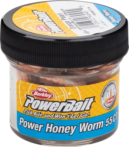 Berkley PowerBait Power Honey Worm 2.5cm 60g Orange Pearl