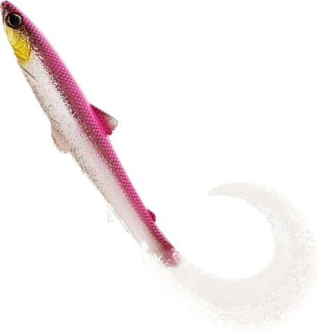 Westin Bullteez Curltail Gummiköder 10cm 6g Pink Headlight