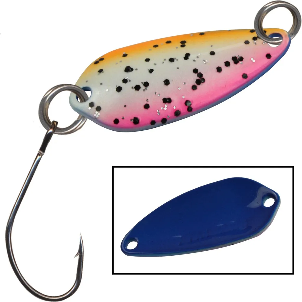 FTM Spoon Wasp Forellenblinker 2,9cm 2,5g Weiß Blau