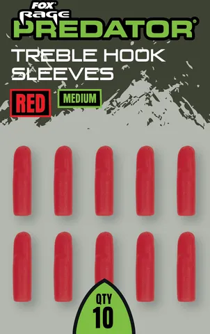 Fox Rage Treble Hook Sleeves 10pcs XLarge