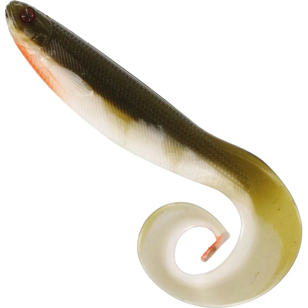 Westin Curlteez Gummifisch 7cm 3.5g Bass Orange