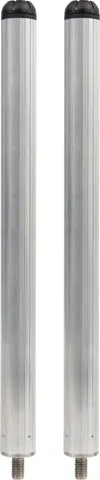 Matrix Silver Leg Extensions 15cm 25mm 178g Stainless Steel