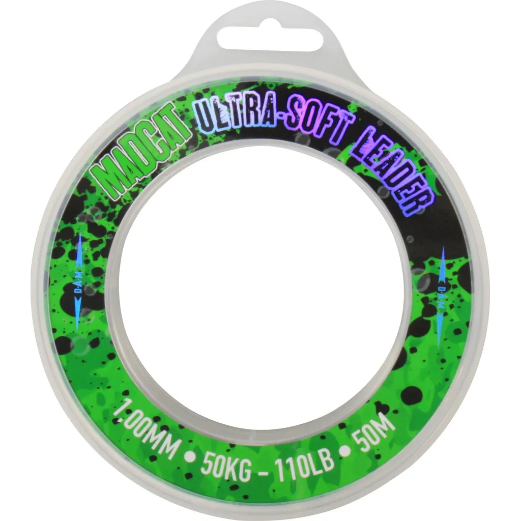 MADCAT Ultra-Soft Mono Leader 50m 50kg 1mm