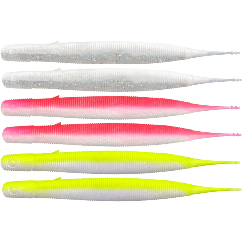 Savage Gear Gravity Stick Gummiköder 14cm 15g Highvis Mix 6pc