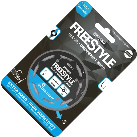 Spro Freestyle Reload Dropshot Rigs #12 68cm 0.18mm