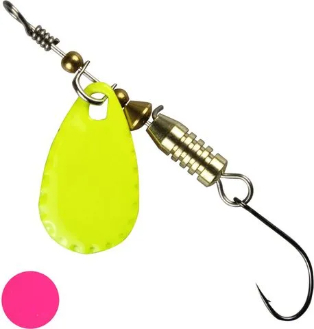 FTM Forellen Blinker Inline-Spinner Single Hook Murky Water Two-colored Spinner Blade