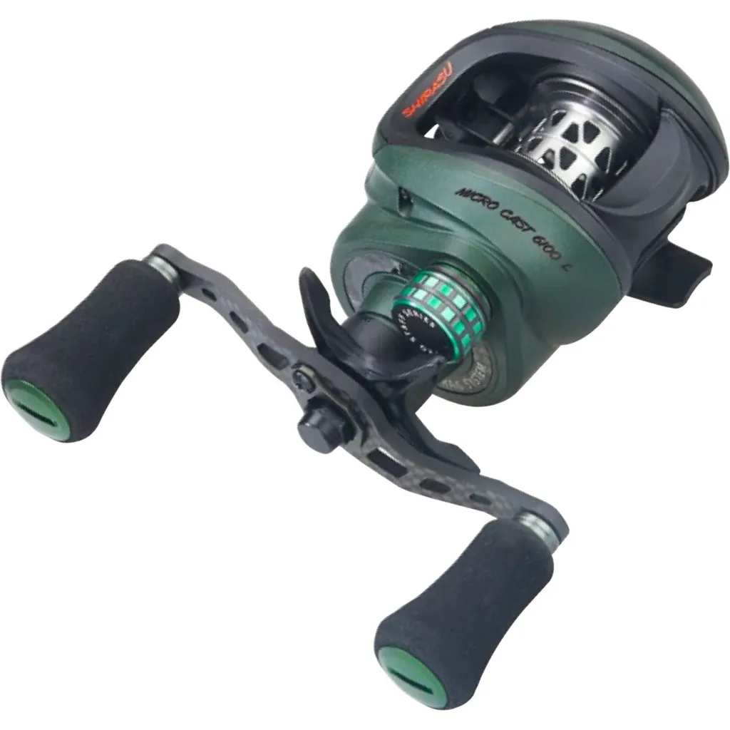 Balzer Shirasu Micro Cast 6100 L Baitcastrolle 6.6:1 Links