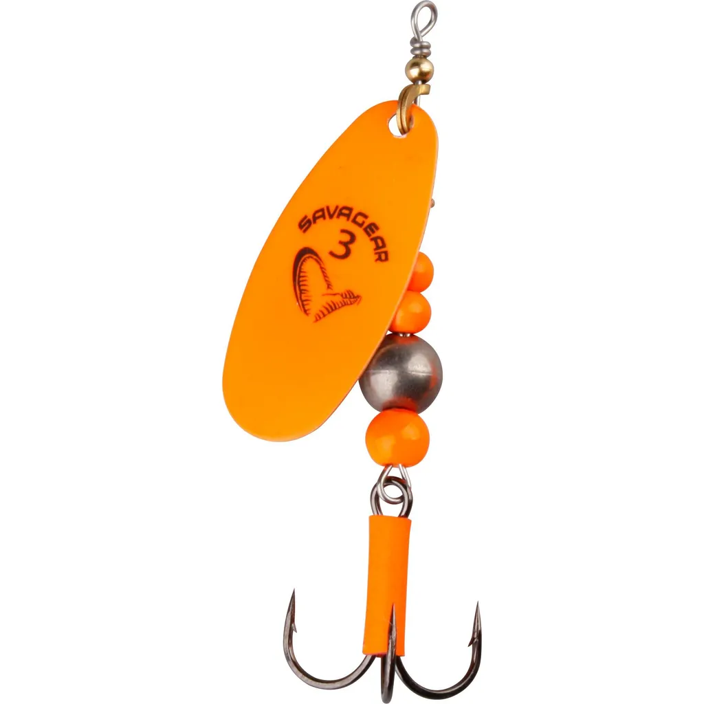 Savage Gear Caviar Spinner 3 9.5g Fluorescent Orange