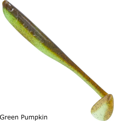 Balzer Shirasu Z-Shad Zander Shads 6.5cm 1.5g Green Pumpkin