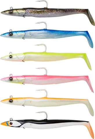 Savage Gear Sandeel V2 Big Game Softbait 21.5cm 140g Lemon Back