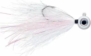 VMC Moontail Jig 7158 10.5g 3/0 Flat Aspirin Head White