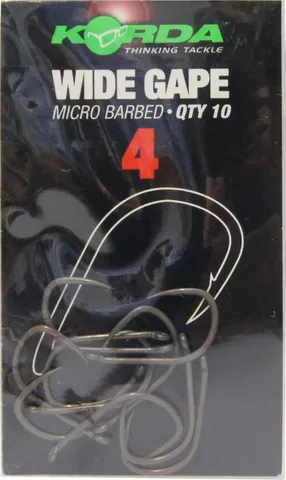 Korda Wide Gape Hooks #4