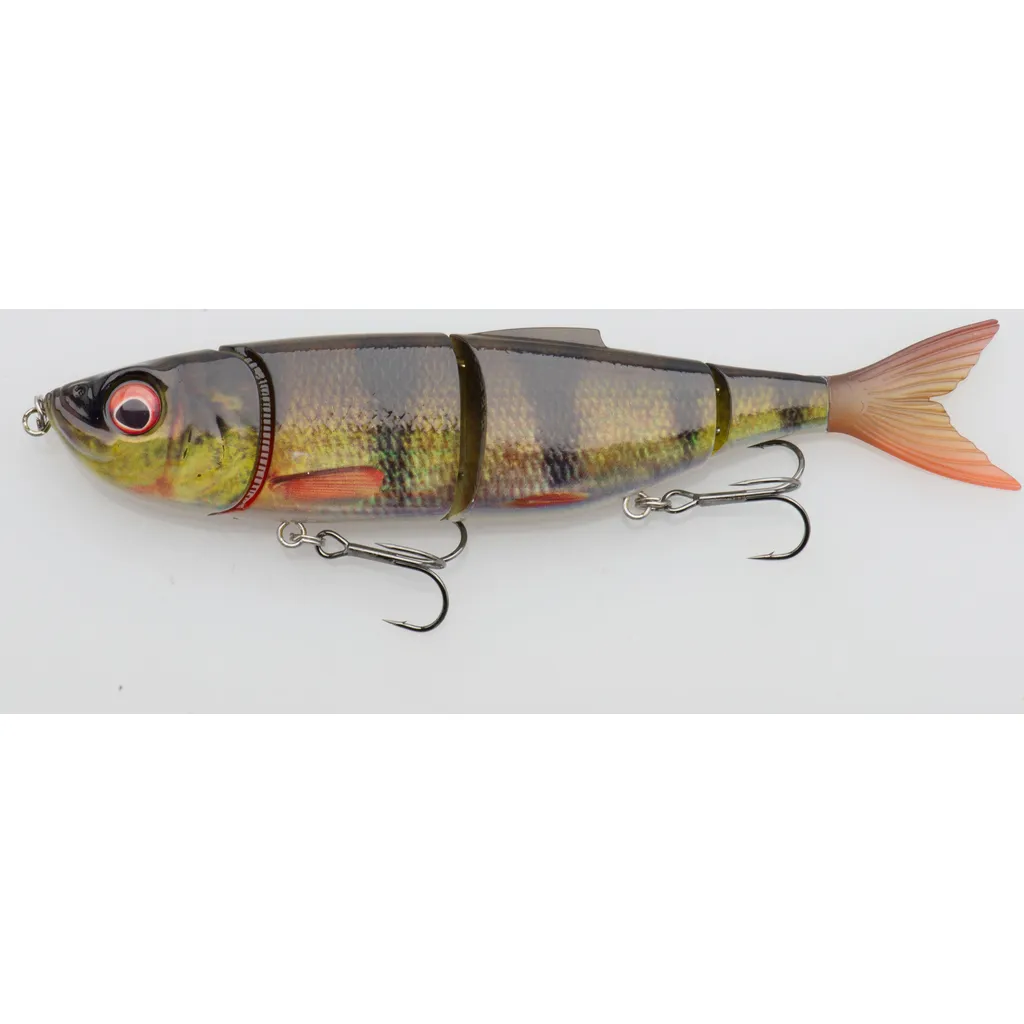 Savage Gear 4Play V2 Swim N Jerk Schwanzköder & Hybridköder 16.5cm 35g Perch