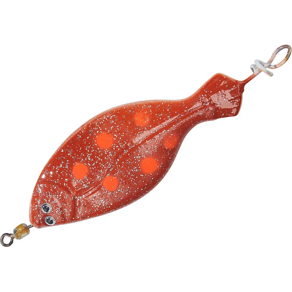 Balzer Edition Sea Anti-Tangle Plattfisch Blinker Gewicht 28g Braun-Weiss-Rot