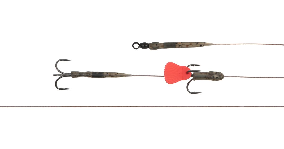 Fox Rage Predator Twin Treble Trace #6 52cm 18.14kg