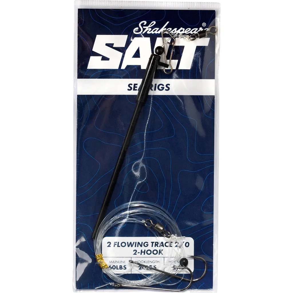 Shakespeare SALT 2 Flowing Trace 2-hook #2/0 Flowing Trace