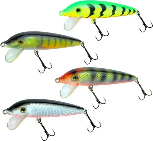 Seika Pro Wobbler Tokio Köderset 4Pcs 9cm 0.5–1.5m 13.5g
