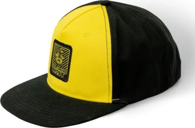 Black Cat Catfish Hunter Snapback I Black 100% Cotton