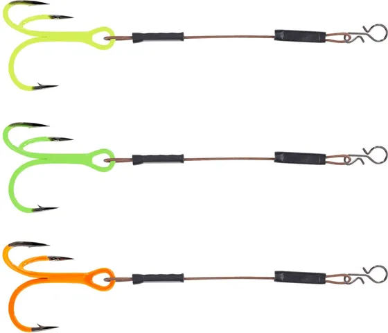 Balzer Shirasu 1x7 UV Stinger Rigs mit Clip #8 3.5cm