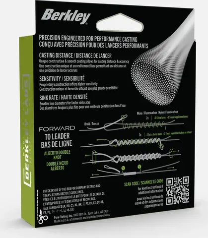 Berkley Forward Braid Braided Line 0.25mm 13.7kg 150m Crystal