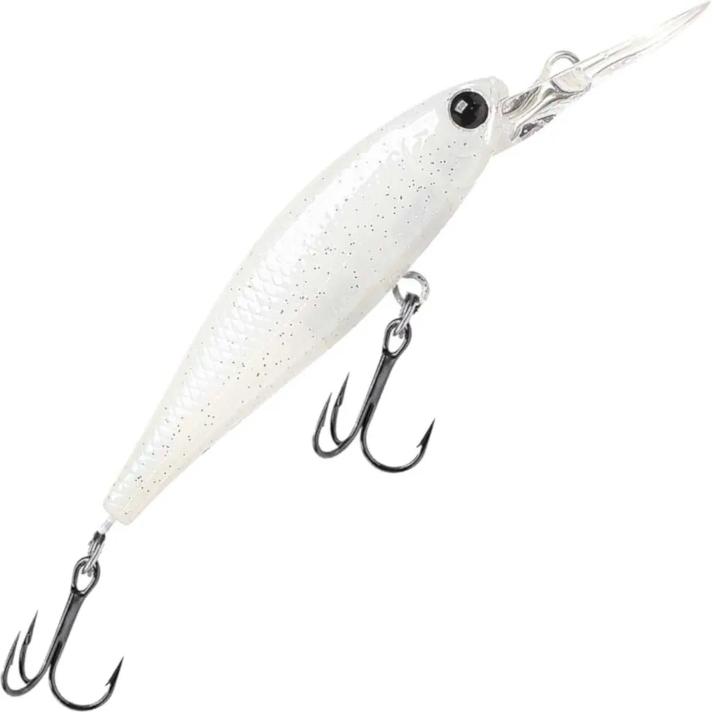 Lucky Craft Pointer 48DD Wobbler Pearl Flake White