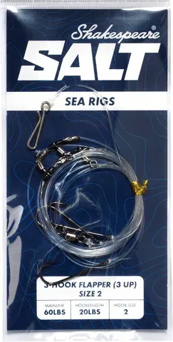 Shakespeare SALT Rig 2 Flapper 3 Up