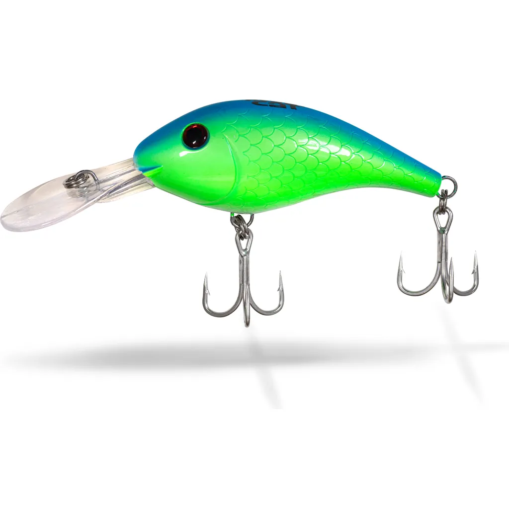 Black Cat Baby Cranker Crankbaits 12cm 25g Special Green