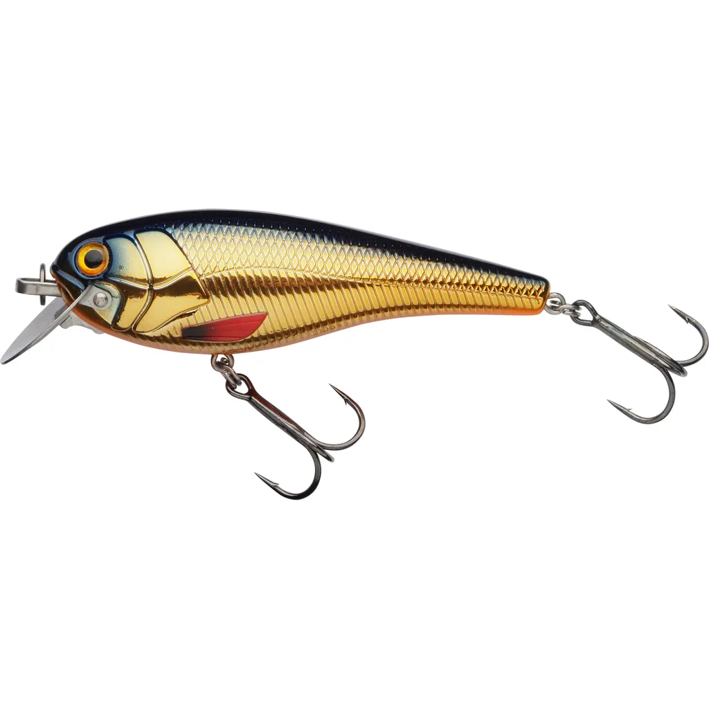 Abu Garcia Beast Hi-Lo Wobbler 12cm 47g Gold Black Ora