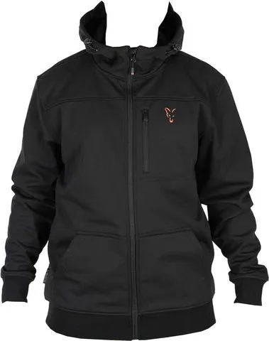 Fox Collection Soft Shell Jacket Black & Orange XXXL 100% Polyester