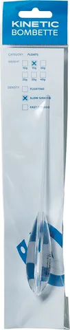 Kinetic Bombette Schwimmer 10g Klar