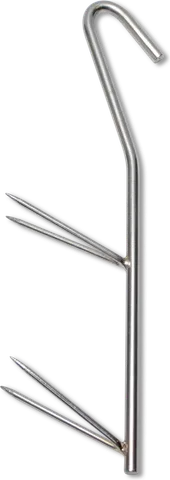 Zebco V-Räucherhaken L 17cm 5pc