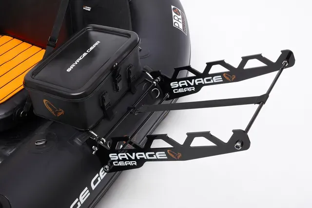 Savage Gear Belly Boat Rod Station 4 Rods Acrylic