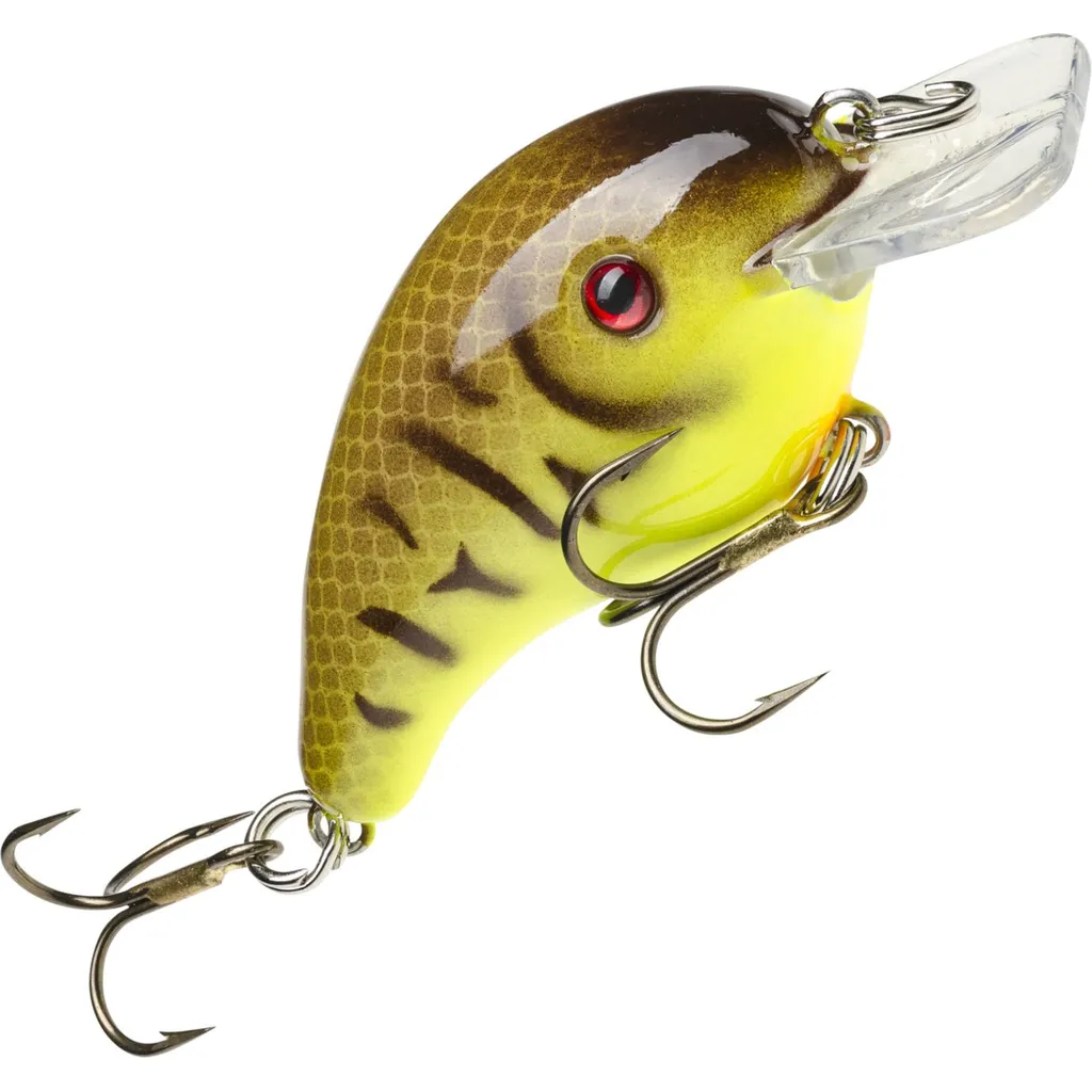 Strike King Pro-Model Series 1 Crankbait 6.5cm 10.6g Chartreuse Belly Craw