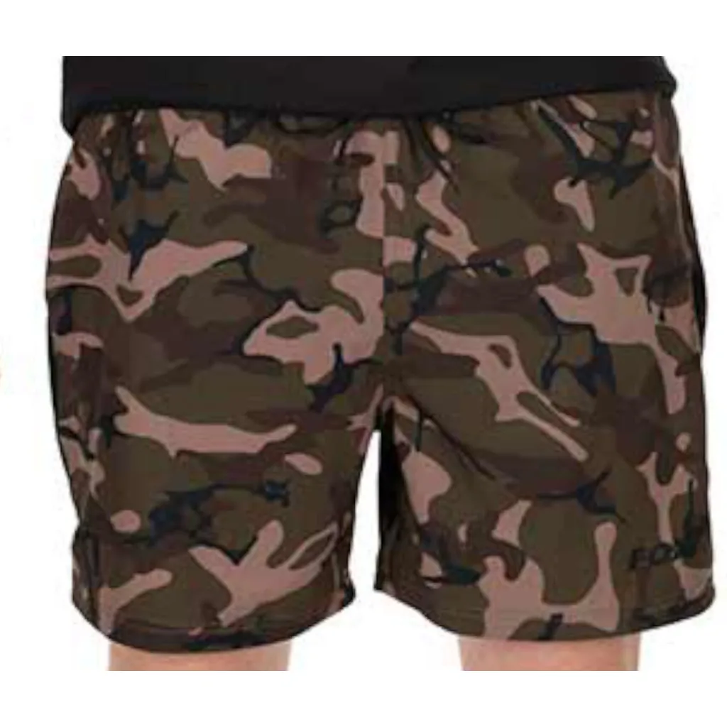 Fox Schwarz/Camouflage LW Badehose S