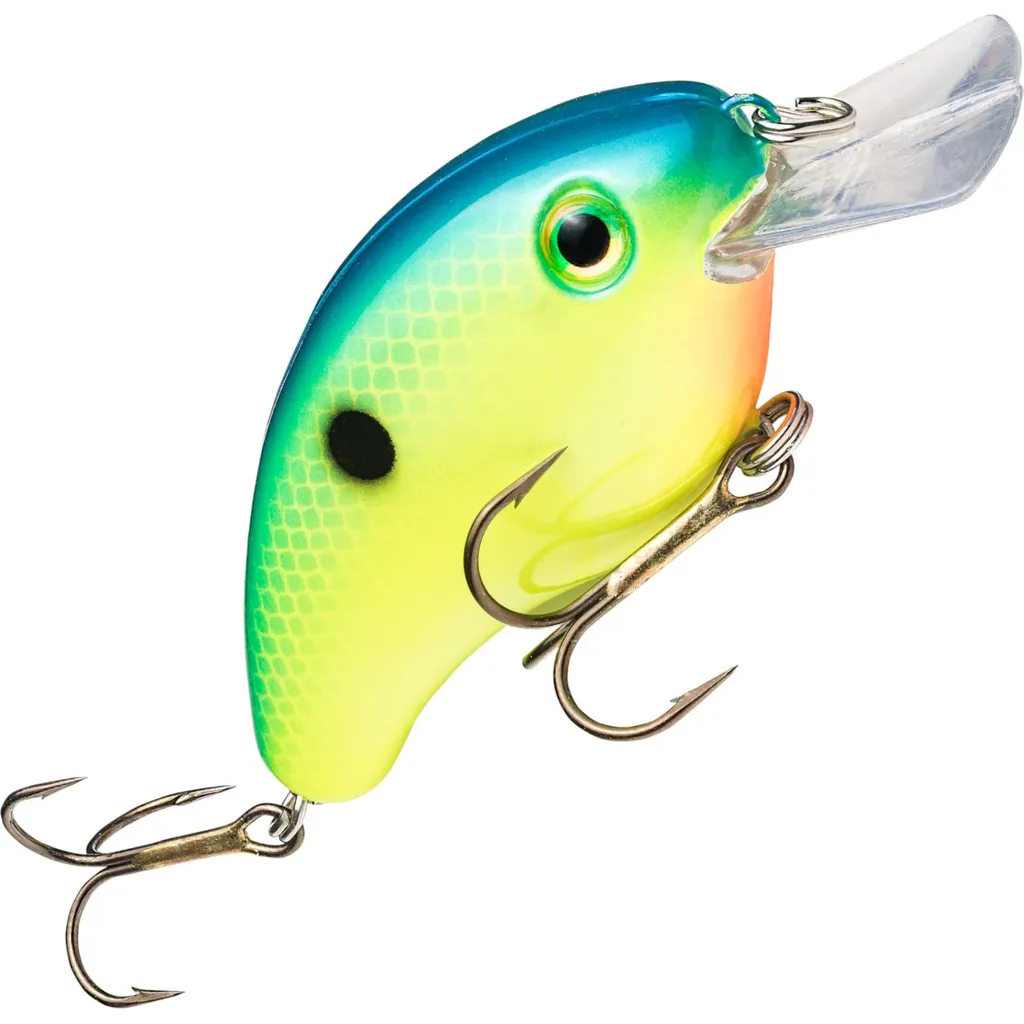 Strike King Pro-Model Series 4S Wobbler 11cm 15,9g Blue Back Chartreuse