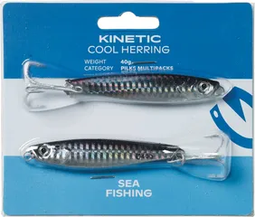 Kinetic Cool Herring Blinker 40g Black/Silver