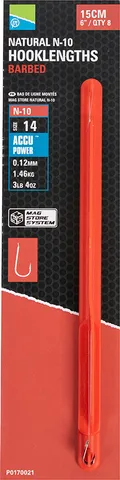 Preston Natural N-10 Fertigmontage #14 1,46kg 8St